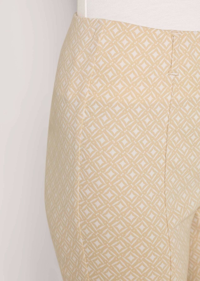 MADELEINE »Jerseyhose Jacquardhose mit grafischem Muster« Jacquardhose mit elastischem Bund