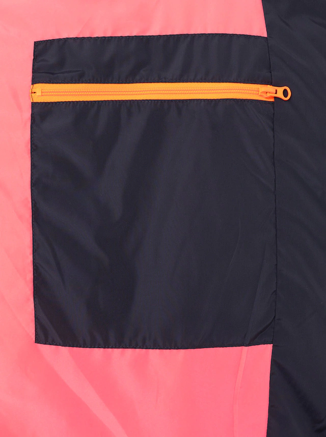 Zwillingsherz Steppmantel »„Cozy“« Kapuze, farbliche Details, Reißverschluss, elastische Bündchen