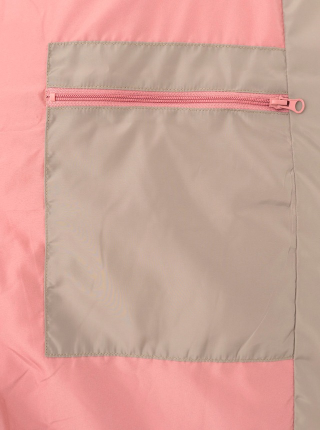 Zwillingsherz Steppmantel »„Cozy“« Kapuze, farbliche Details, Reißverschluss, elastische Bündchen