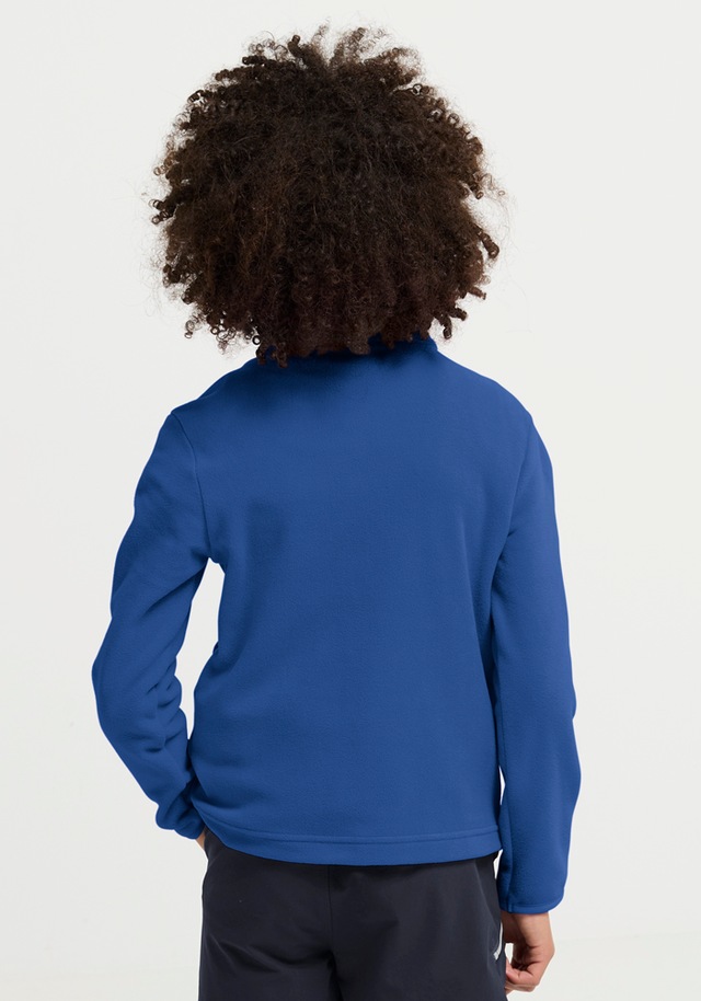 Jack Wolfskin Stehkragenpullover »TAUNUS 100 HZ K« Kinder-Fleecepullover, Halfzip-Reißverschluss, Stehkragen