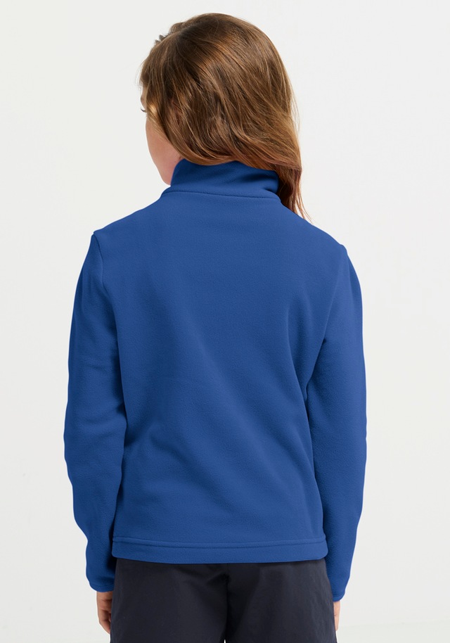 Jack Wolfskin Stehkragenpullover »TAUNUS 100 HZ K« Kinder-Fleecepullover, Halfzip-Reißverschluss, Stehkragen