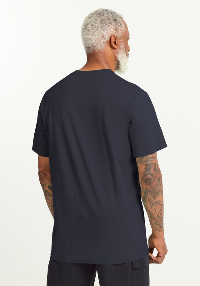 Jack Wolfskin T-Shirt »BRAND T M« T-Shirt aus Bio-Baumwolle, hoher Tragekomfort, großer Logo-Aufdruck