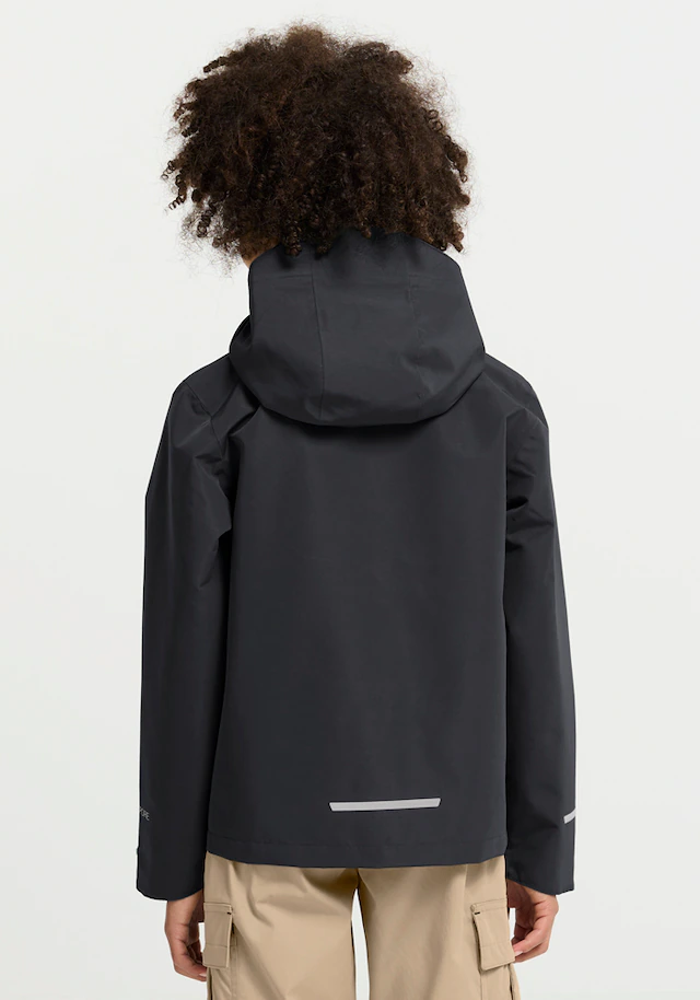 Jack Wolfskin Outdoorjacke »HAZE 2L JKT K« mit Kapuze für Kinder, mit TEXAPORE CORE Technologie, wasserdicht, winddicht