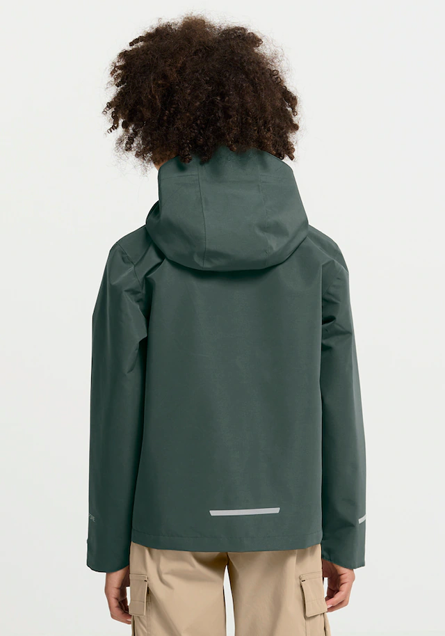 Jack Wolfskin Outdoorjacke »HAZE 2L JKT K« mit Kapuze für Kinder, mit TEXAPORE CORE Technologie, wasserdicht, winddicht