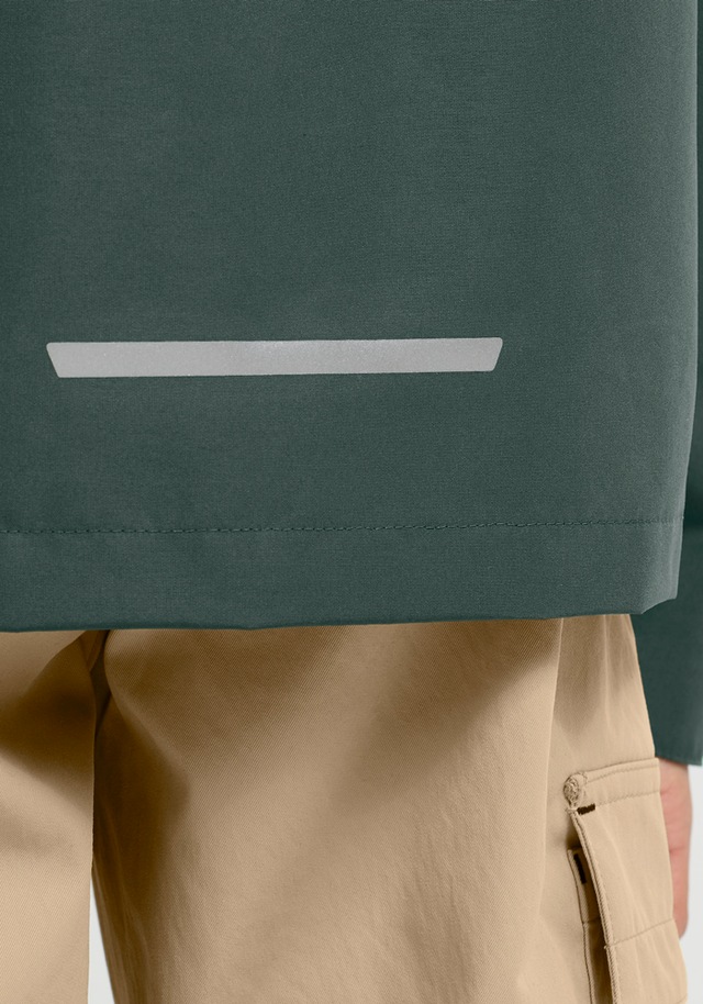Jack Wolfskin Outdoorjacke »HAZE 2L JKT K« mit Kapuze für Kinder, mit TEXAPORE CORE Technologie, wasserdicht, winddicht