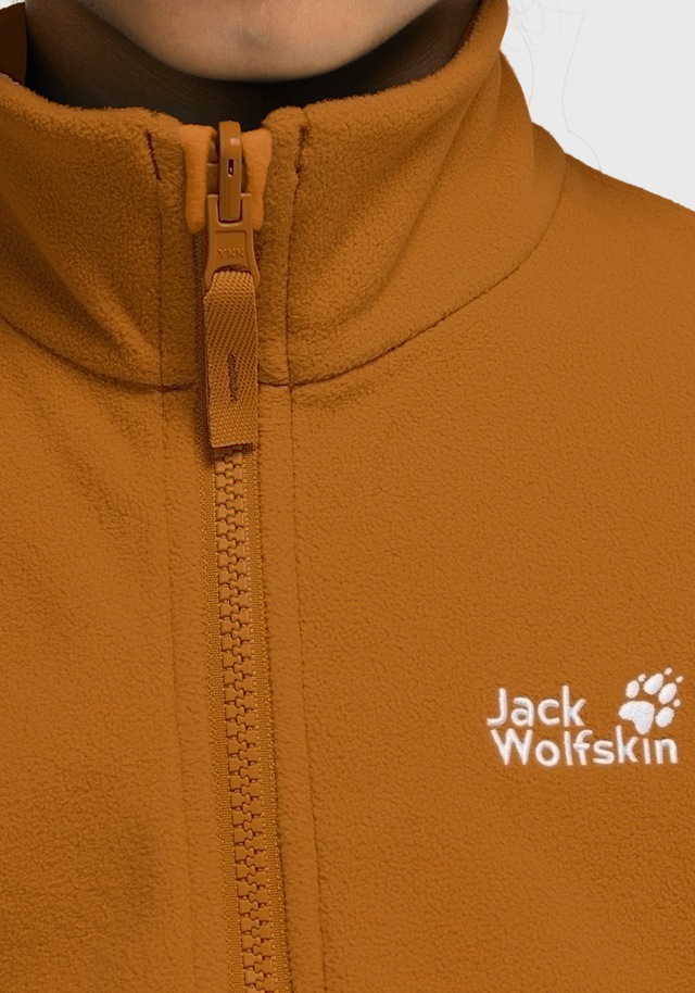 Jack Wolfskin Fleecejacke »TAUNUS 100 FZ K« Kinder, mit 3-in-1 System-Kompatibilität