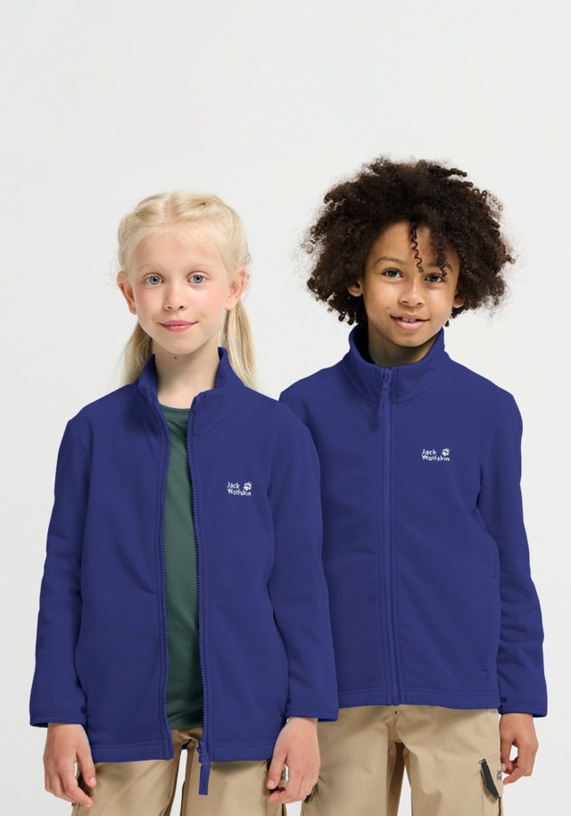 Jack Wolfskin Fleecejacke »TAUNUS 100 FZ K« Kinder, mit 3-in-1 System-Kompatibilität