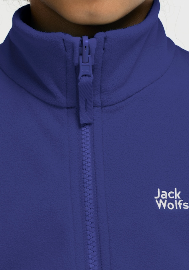 Jack Wolfskin Fleecejacke »TAUNUS 100 FZ K« Kinder, mit 3-in-1 System-Kompatibilität