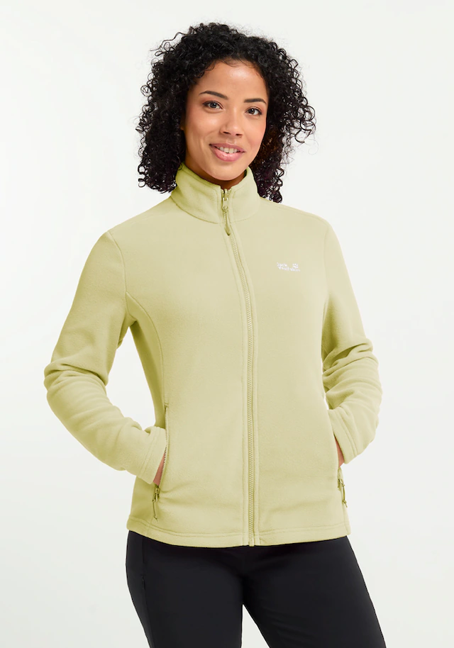 Jack Wolfskin Fleecejacke »TAUNUS 100 FZ W« 3-in-1 System-kompatibel, mit Verbindungsschlaufen, für Erwachsene