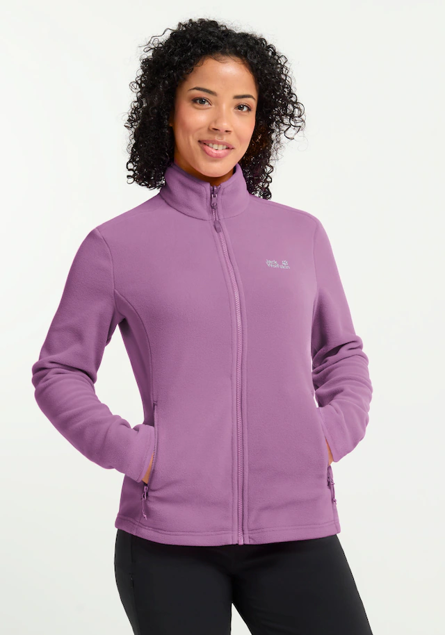 Jack Wolfskin Fleecejacke »TAUNUS 100 FZ W« 3-in-1 System-kompatibel, mit Verbindungsschlaufen, für Erwachsene