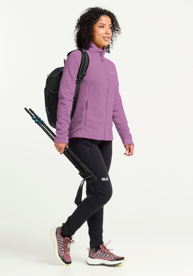 Jack Wolfskin Fleecejacke »TAUNUS 100 FZ W« 3-in-1 System-kompatibel, mit Verbindungsschlaufen, für Erwachsene