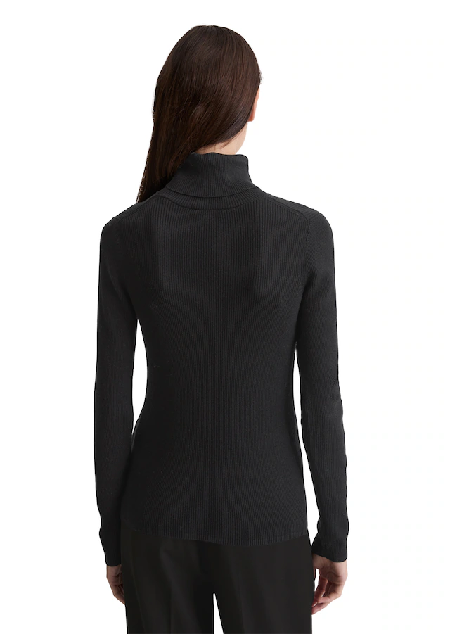 Marc O'Polo Rollkragenpullover slim aus Organic Cotton