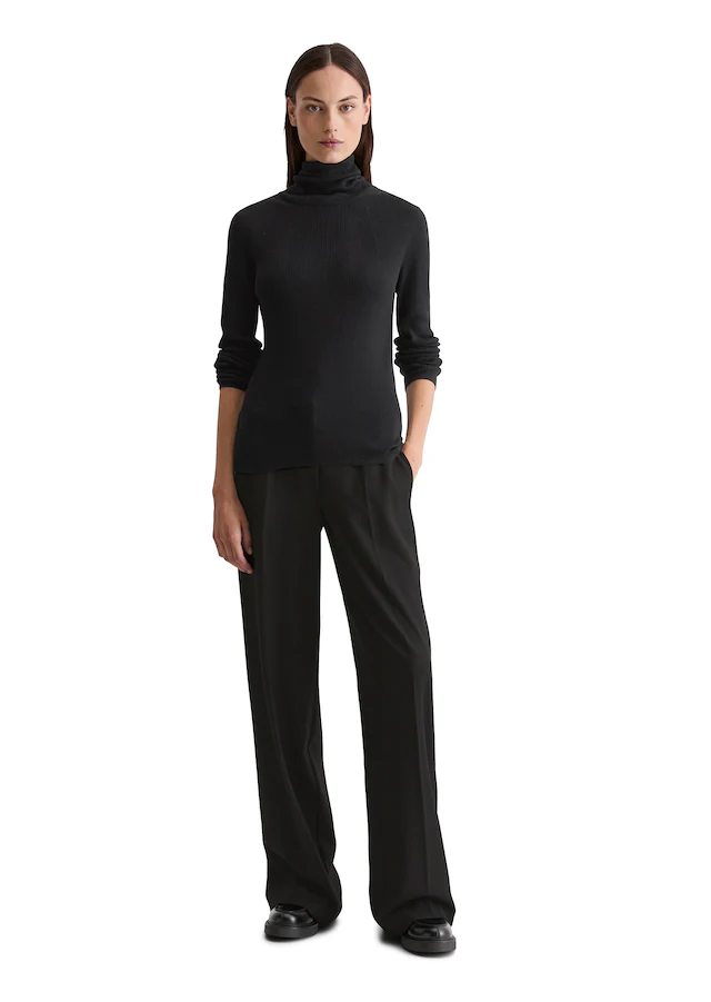 Marc O'Polo Rollkragenpullover slim aus Organic Cotton