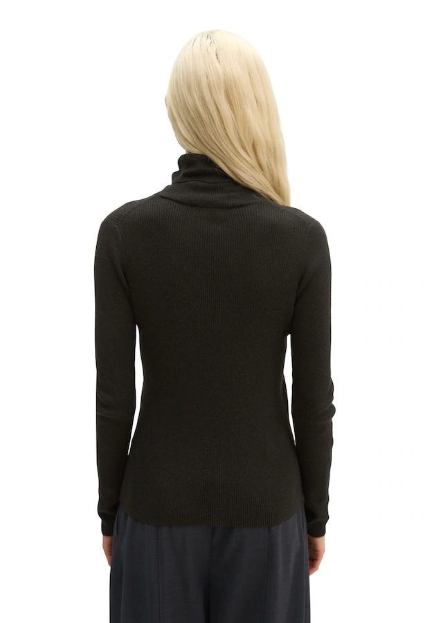 Marc O'Polo Rollkragenpullover slim aus Organic Cotton