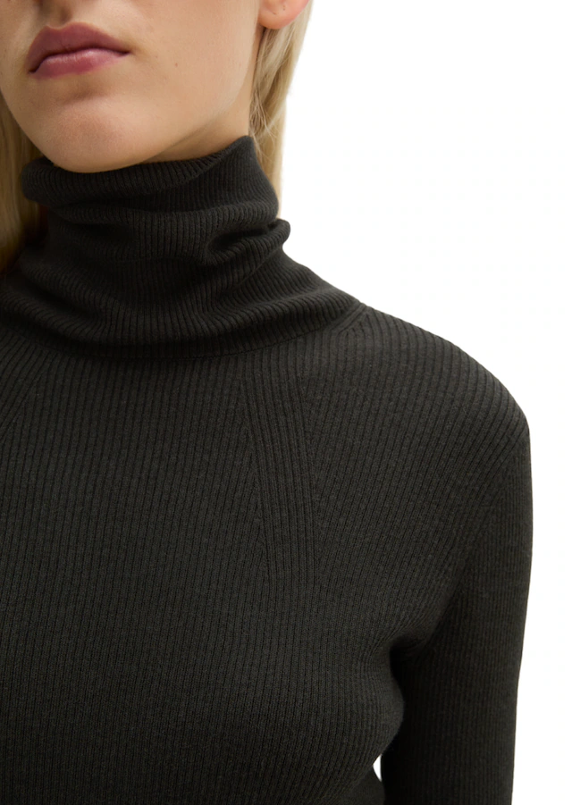 Marc O'Polo Rollkragenpullover slim aus Organic Cotton
