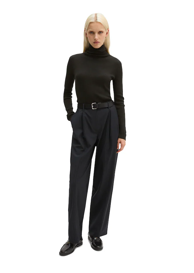 Marc O'Polo Rollkragenpullover slim aus Organic Cotton