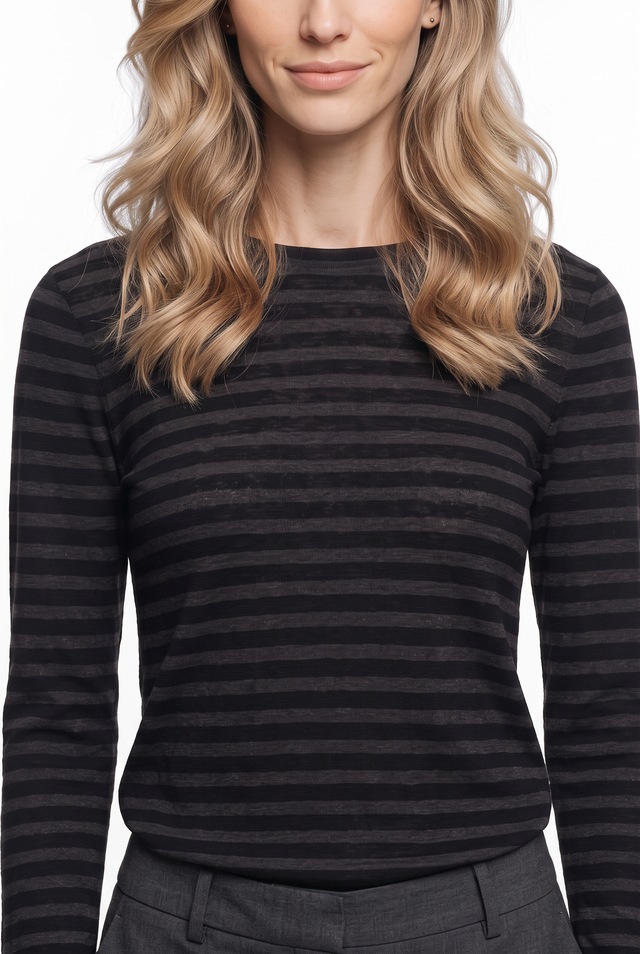 Marc O'Polo Longsleeve regular aus weichem Slub-Jersey
