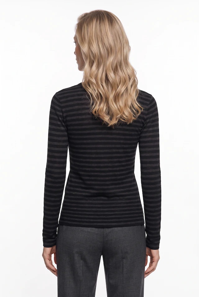 Marc O'Polo Longsleeve regular aus weichem Slub-Jersey