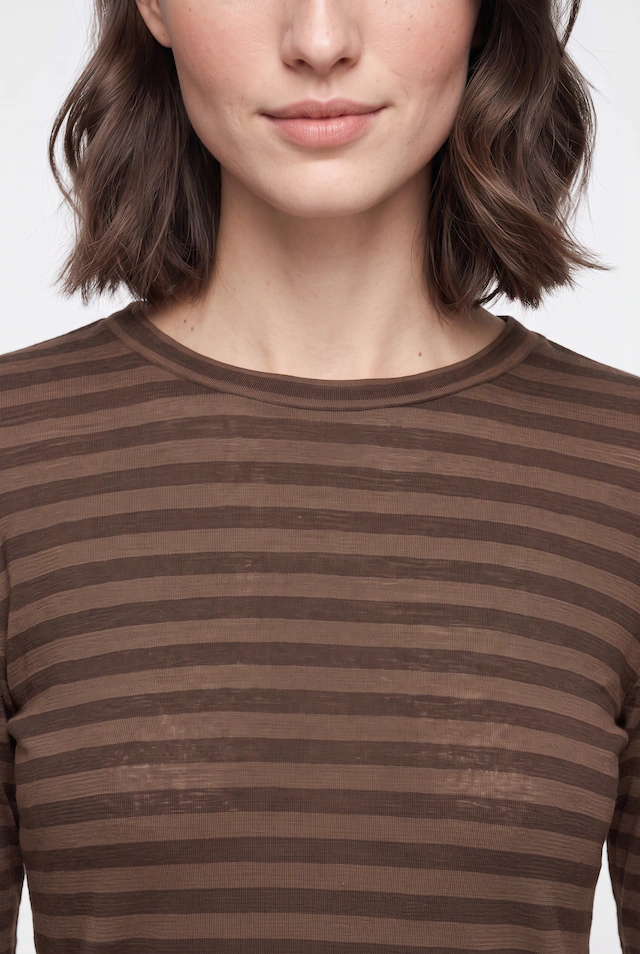 Marc O'Polo Longsleeve regular aus weichem Slub-Jersey