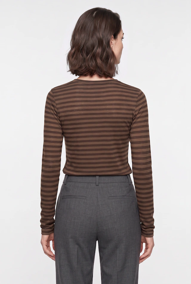 Marc O'Polo Longsleeve regular aus weichem Slub-Jersey