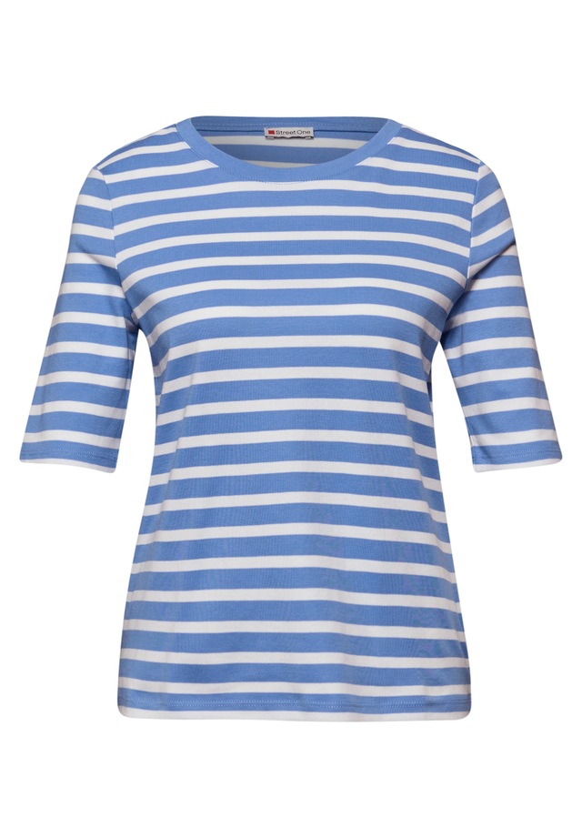 STREET ONE T-Shirt aus reiner Baumwolle