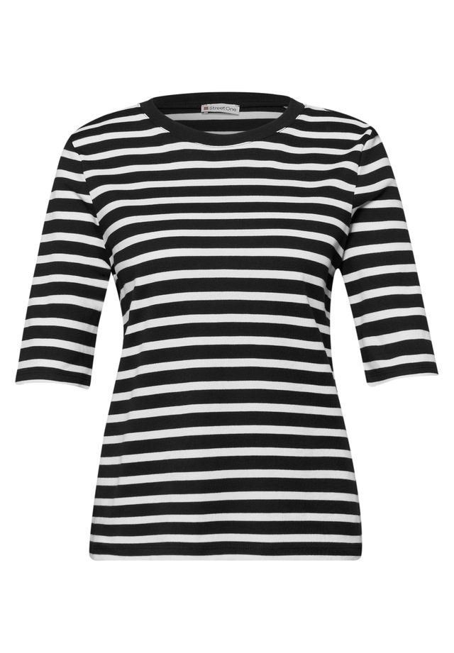 STREET ONE T-Shirt aus reiner Baumwolle