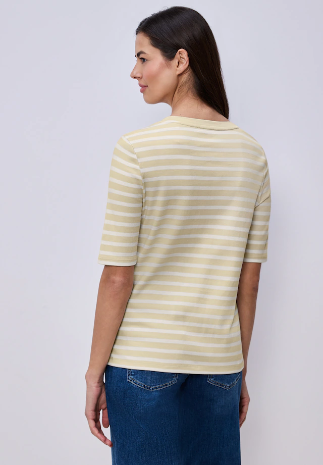 STREET ONE T-Shirt aus reiner Baumwolle