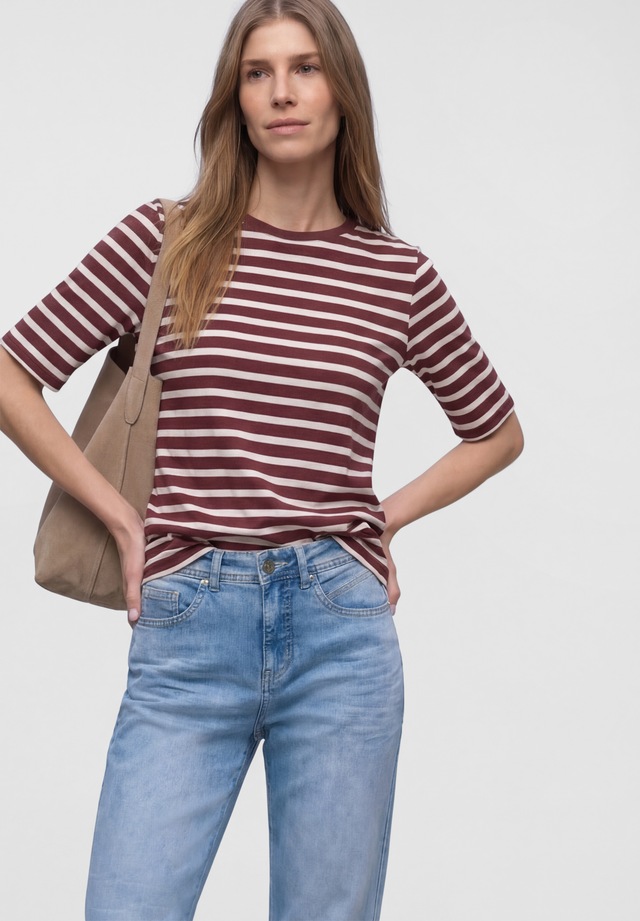 STREET ONE T-Shirt aus reiner Baumwolle