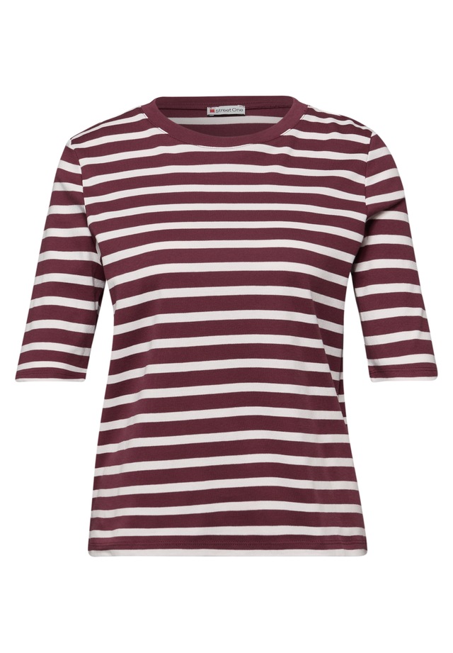 STREET ONE T-Shirt aus reiner Baumwolle