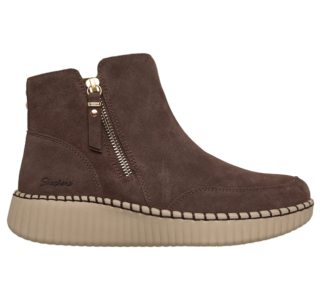 Skechers Winterboots »WILSHIRE BLVD-WEEKEND CRUSH« Reißverschluss-Boots mit modischer Rahmennaht