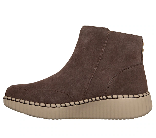 Skechers Winterboots »WILSHIRE BLVD-WEEKEND CRUSH« Reißverschluss-Boots mit modischer Rahmennaht