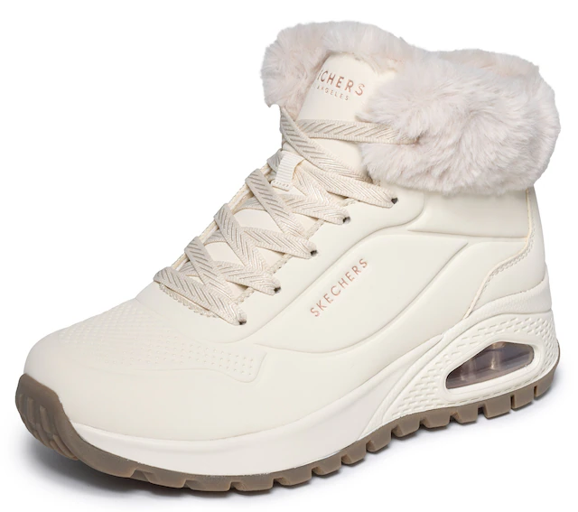 Skechers Winterboots »UNO RUGGED-« Winterstiefelette, High-Top-Sneaker mit SkechAir Luftkissensohle