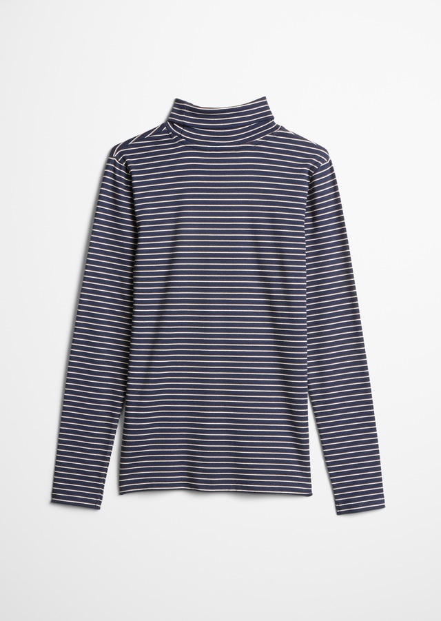 Marc O'Polo Rollkragenshirt geringelt, Rollkragen