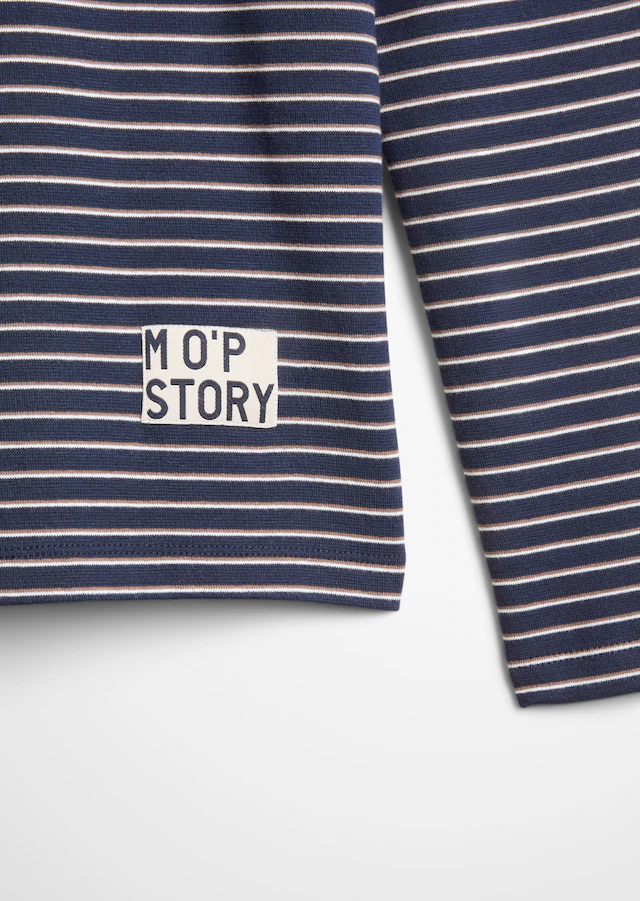 Marc O'Polo Rollkragenshirt geringelt, Rollkragen