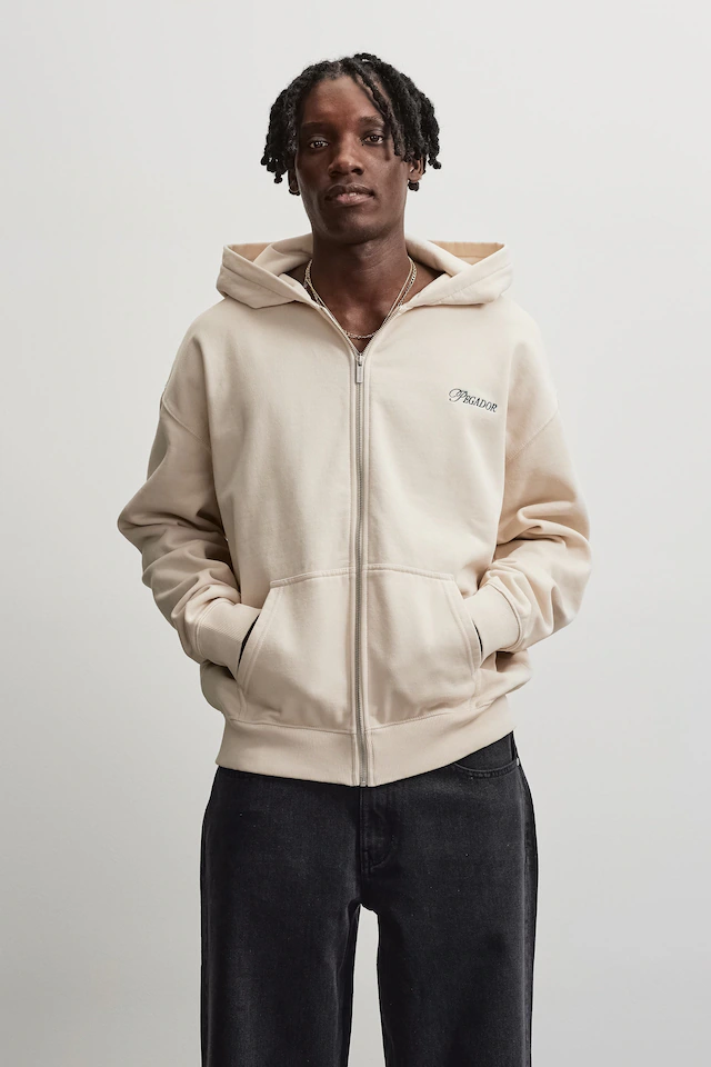 PEGADOR Kapuzensweatjacke »Carloforte Oversized Sweat Jacket« Baumwollmischung, oversized