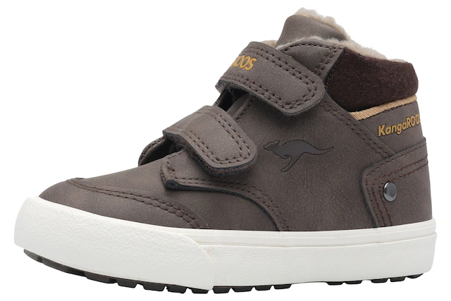 KangaROOS Sneaker »KaVu Primo V« Warmfutter, Klettverschluss,Winterschuhe, Schnürboots, Sneakerboots