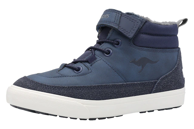 KangaROOS Sneaker »Kavu Riley EV« Warmfutter, Reißverschluss,Winterschuhe, Schnürboots, Sneakerboots