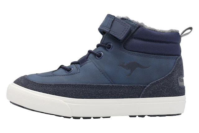 KangaROOS Sneaker »Kavu Riley EV« Warmfutter, Reißverschluss,Winterschuhe, Schnürboots, Sneakerboots
