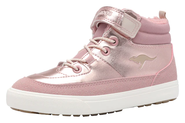 KangaROOS Sneaker »Kavu Riley EV« Warmfutter, Reißverschluss,Winterschuhe, Schnürboots, Sneakerboots