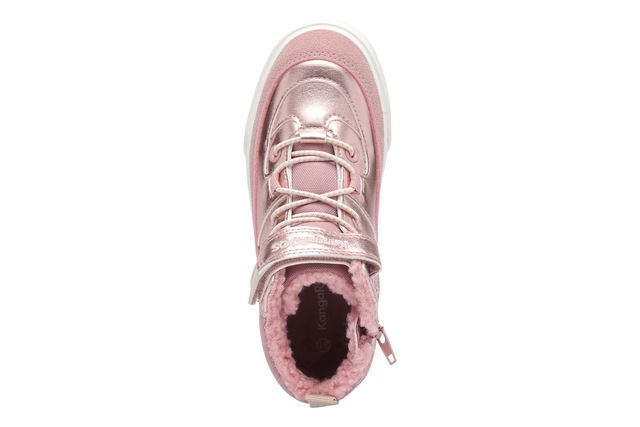 KangaROOS Sneaker »Kavu Riley EV« Warmfutter, Reißverschluss,Winterschuhe, Schnürboots, Sneakerboots