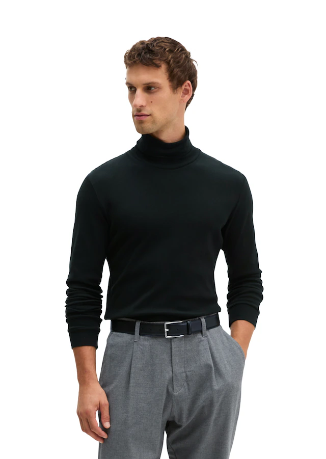 Marc O'Polo Rollkragenshirt aus reiner Bio-Baumwolle Marc O'Polo Rollkragenshirt aus reiner Bio-Baumwolle