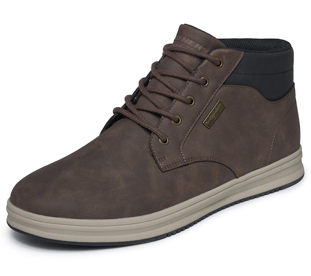 Skechers Schnürboots »PALMIRO-WALLACE« Schnürboots, Casual-Stiefelette mit waterproof-Ausstattung