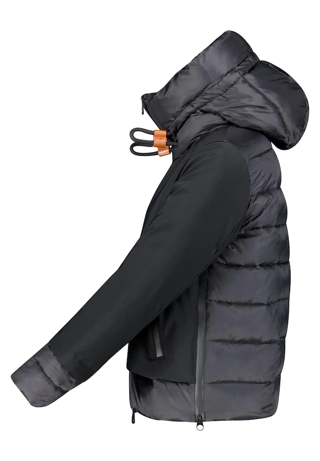 Gil Bret Steppjacke mit Kapuze mit Kapuze und Kordelzug