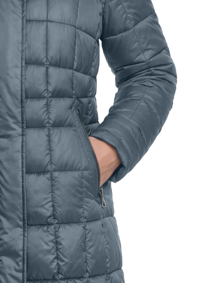 Gil Bret Steppmantel Winterjacke mit abnehmbarer Kapuze und Reißverschluss