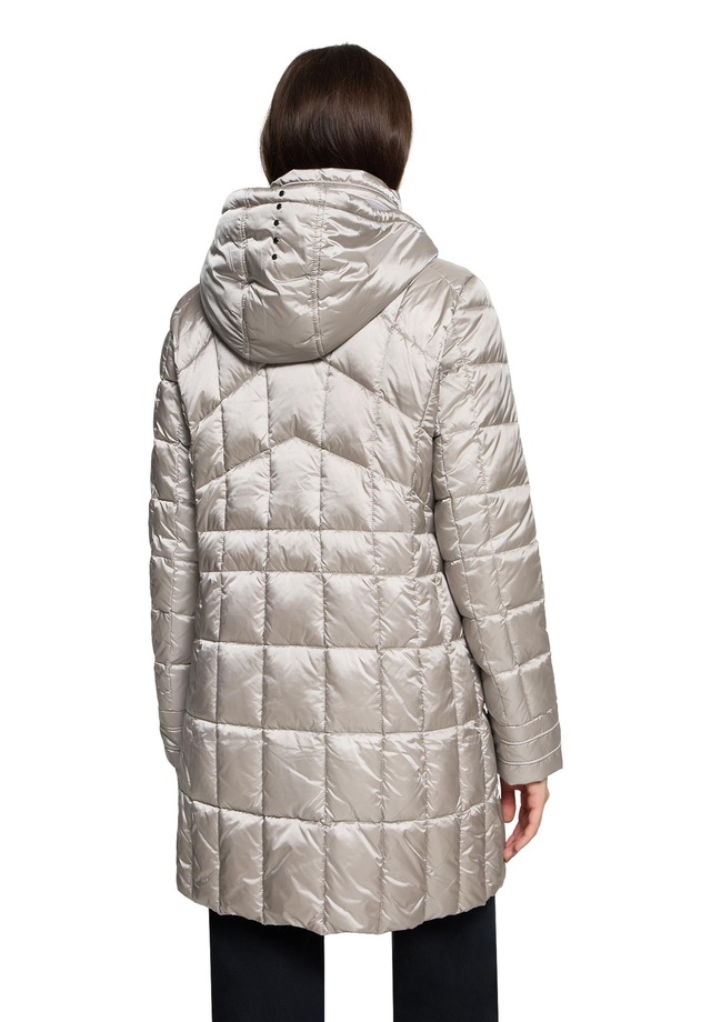 Gil Bret Steppmantel Winterjacke mit abnehmbarer Kapuze und Reißverschluss