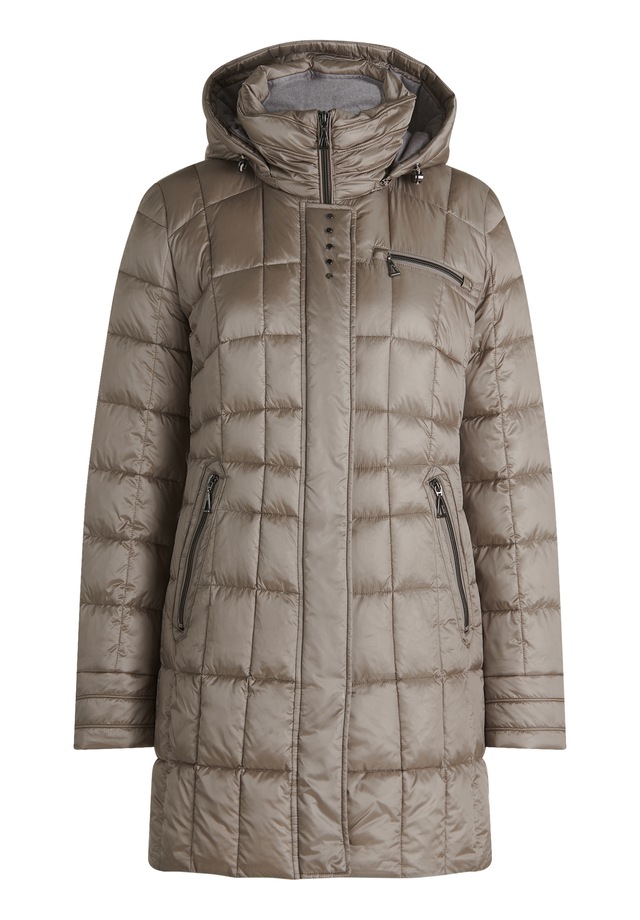 Gil Bret Steppmantel Winterjacke mit abnehmbarer Kapuze und Reißverschluss