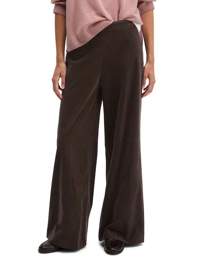 Marc O'Polo Samthose »MARGO WIDE« Model Margo wide aus Organic Cotton-Stretch