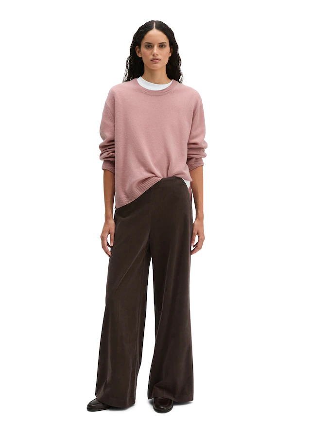 Marc O'Polo Samthose »MARGO WIDE« Model Margo wide aus Organic Cotton-Stretch