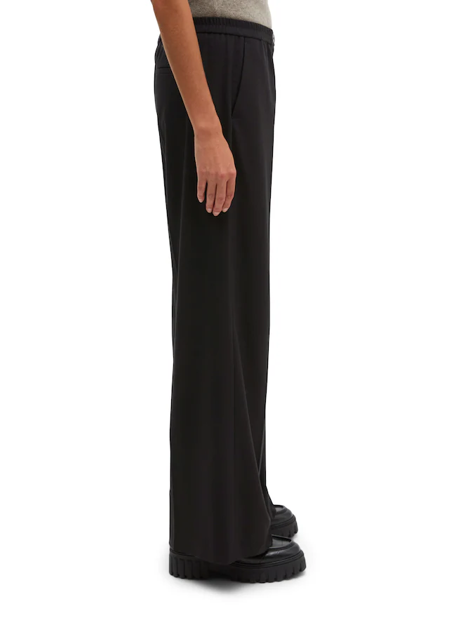 Marc O'Polo Stoffhose »MARGO WIDE« in Woll-Optik, Wide Fit
