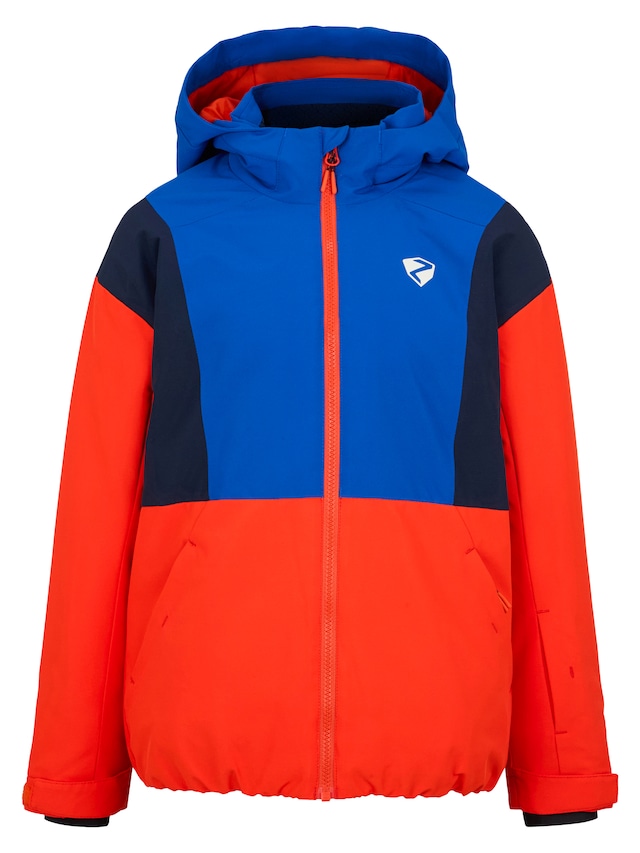 Ziener Skijacke »ABBE-Z AQUASHIELD® JUNIOR« wasser- u. winddicht, atmungsaktiv, warm, reflektierende Elemente